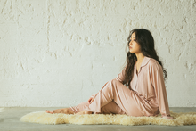 画像をギャラリービューアに読み込む, シルクスムースパジャマ カラー:夢中